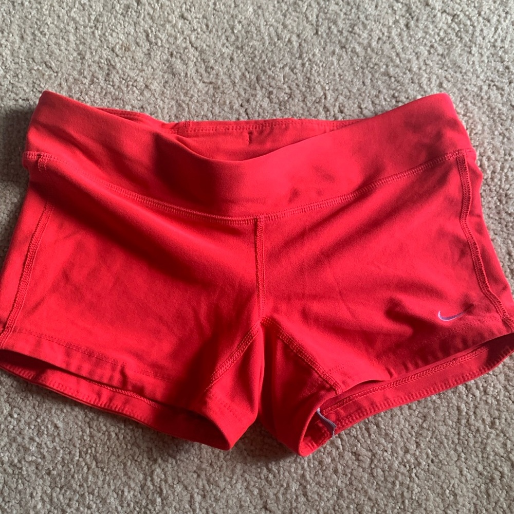 Nike orange shorts